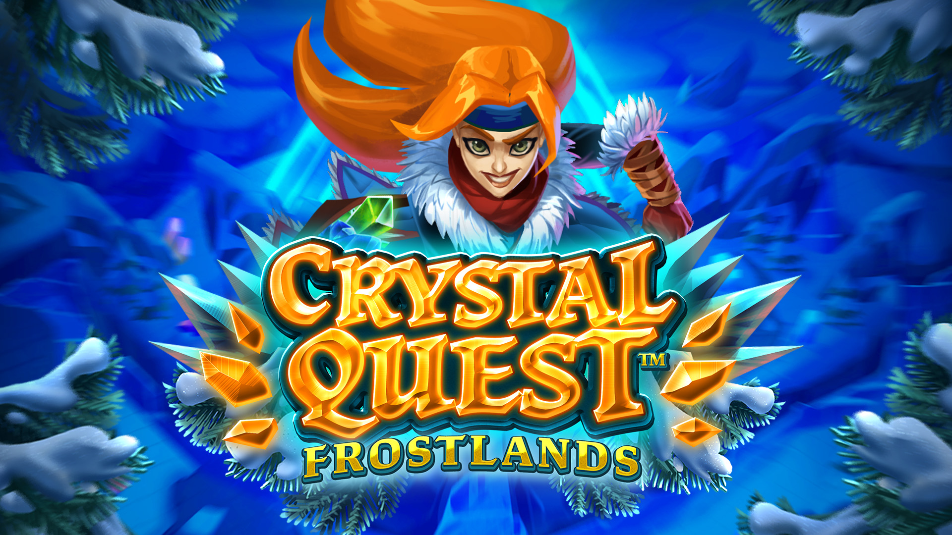 Cover image of the video slot Crystal Quest: Frostlands