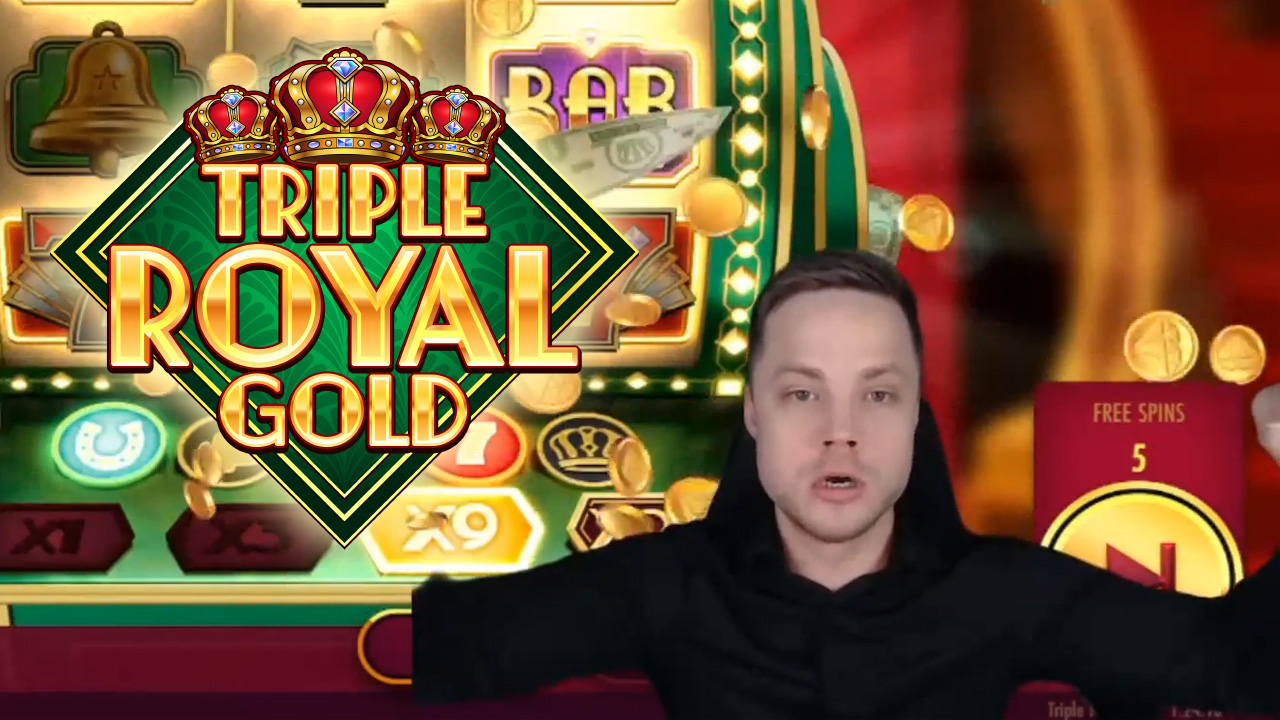 Royal Riches! 413X Win on Triple Royal Gold