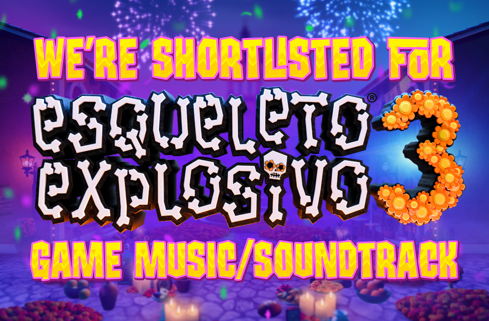 Esqueleto Explosivo 3 Shortlisted for Game Music/Soundtrack of the Year