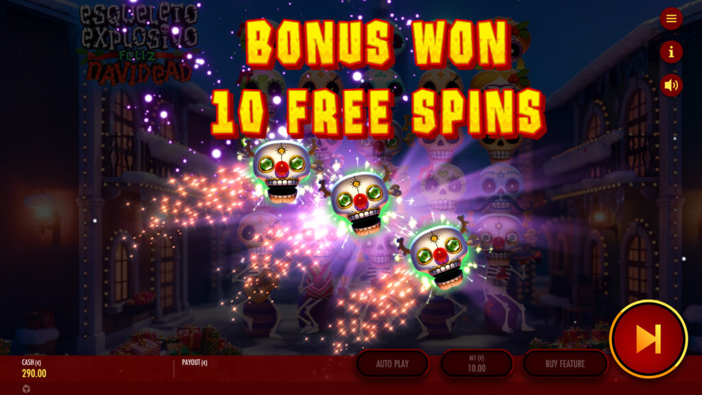 Esqueleto Explosivo: Feliz Navidead bunus intro