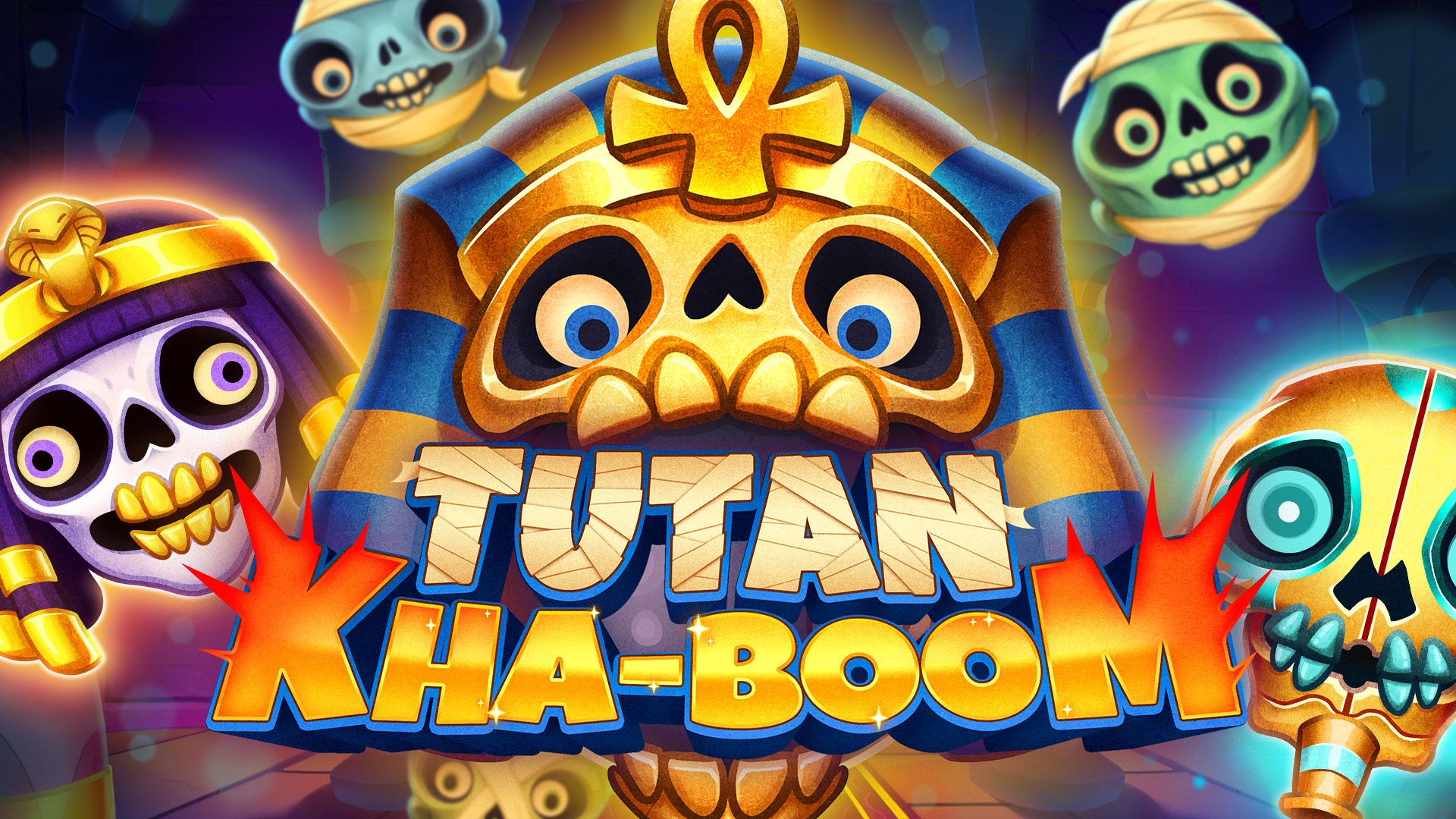 Cover image of the video slot Tutan Kha-boom.