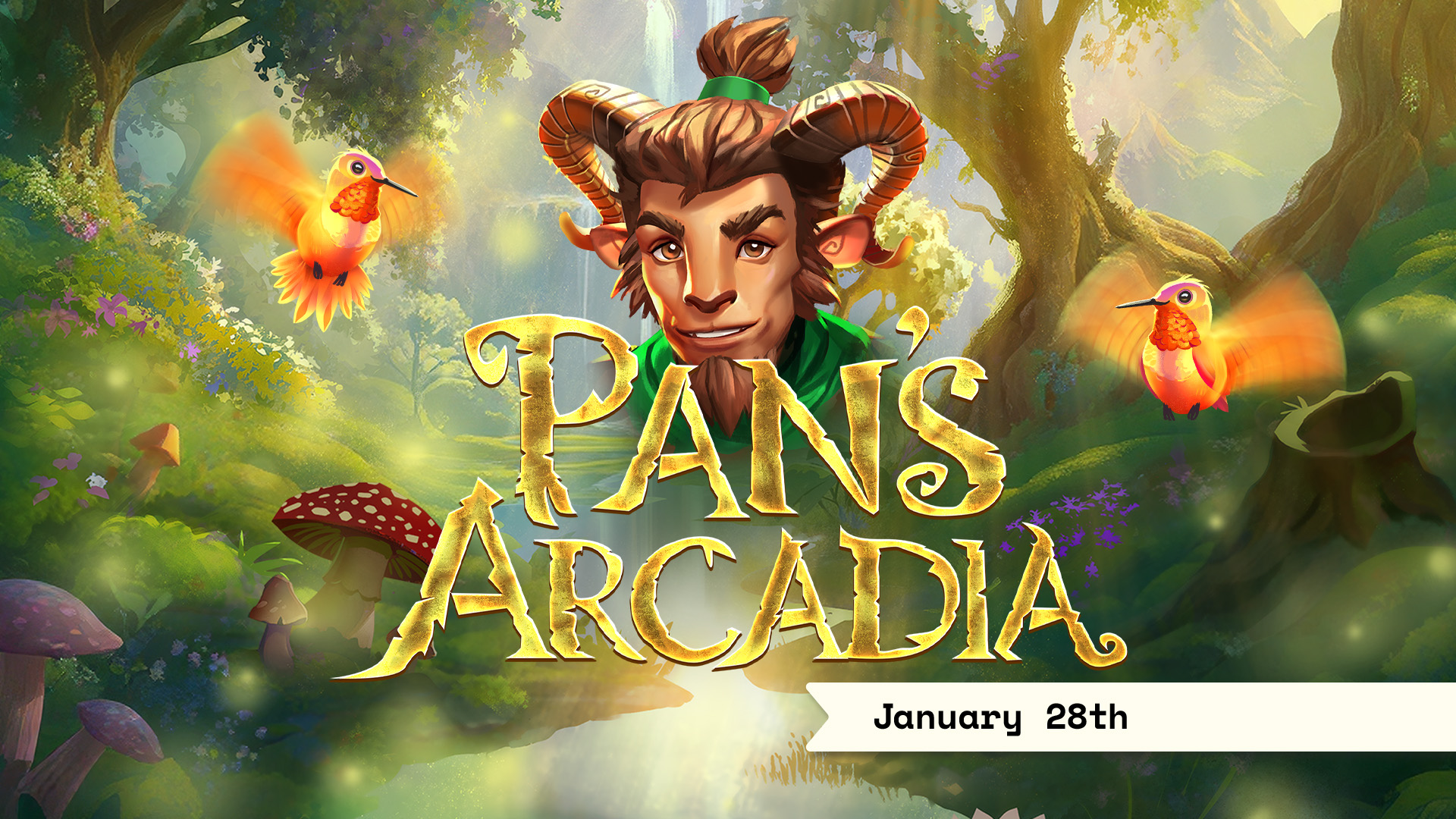 Cover image of the video slot Pan's Arcadia