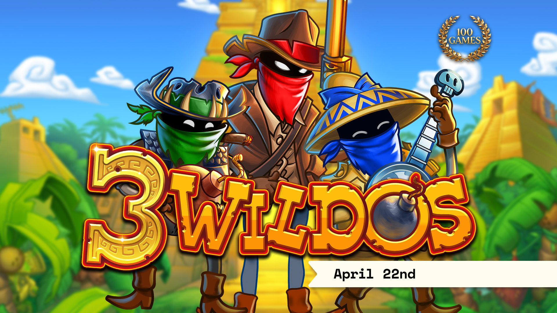 Cover image of the video slot 3Wildos.