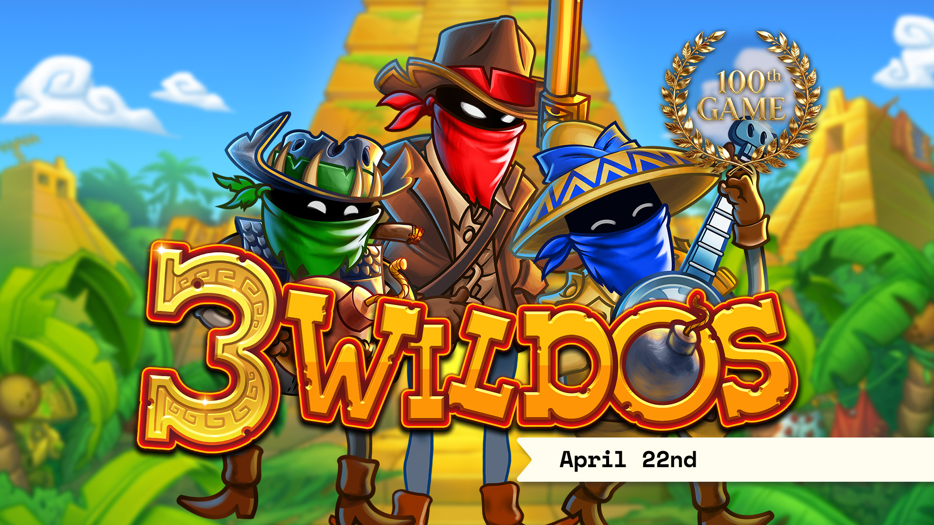 Cover image of the video slot 3Wildos.