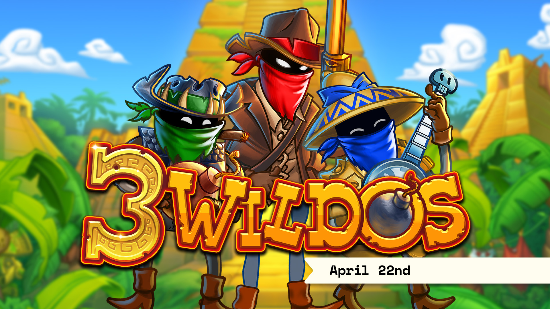 Cover image of the video slot 3Wildos.