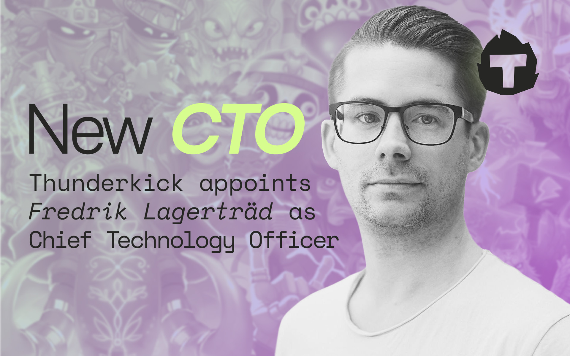 New CTO for Thunderkick banner for News
