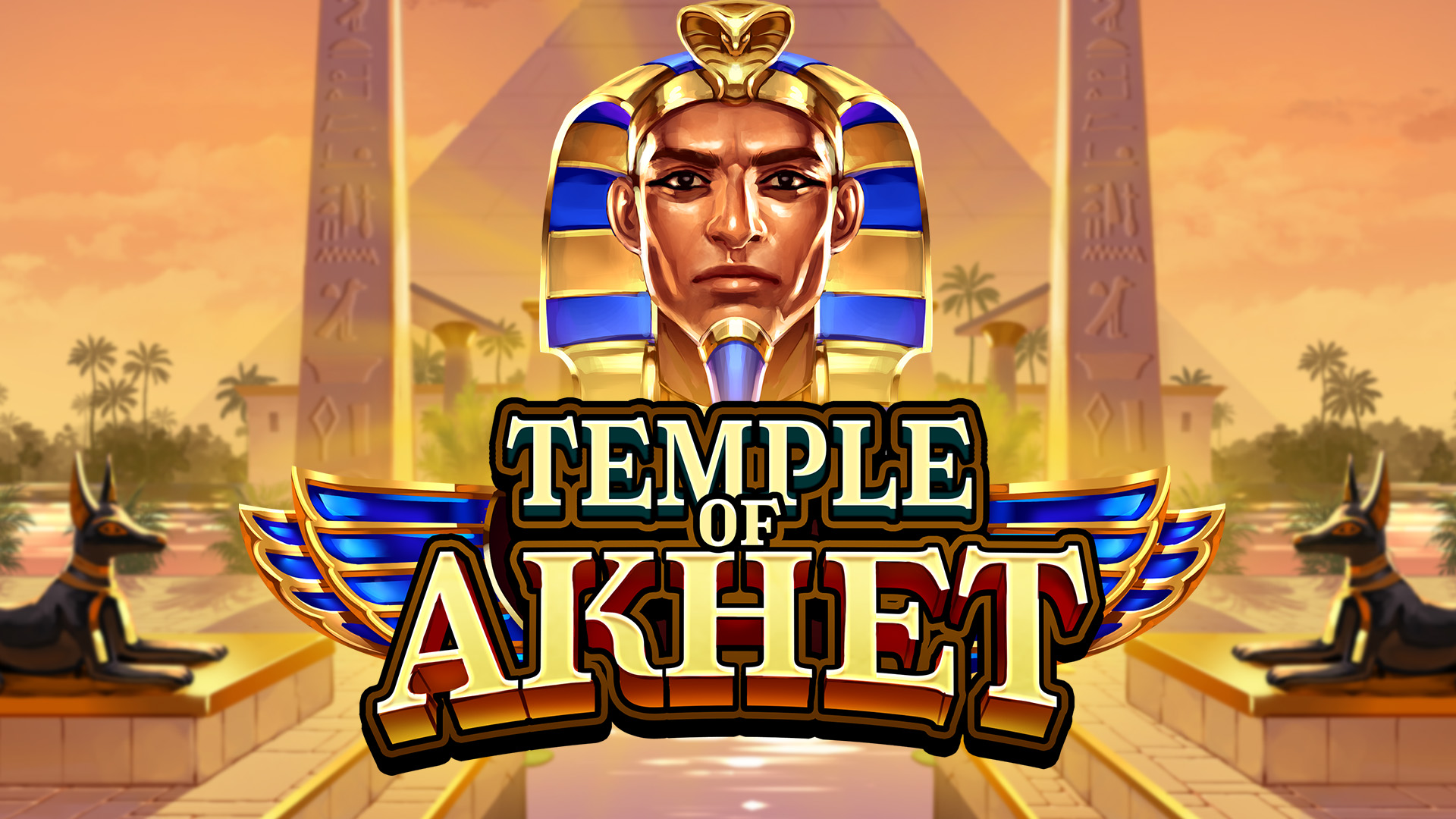 Cover image of the video slot Temple Of Akhet.