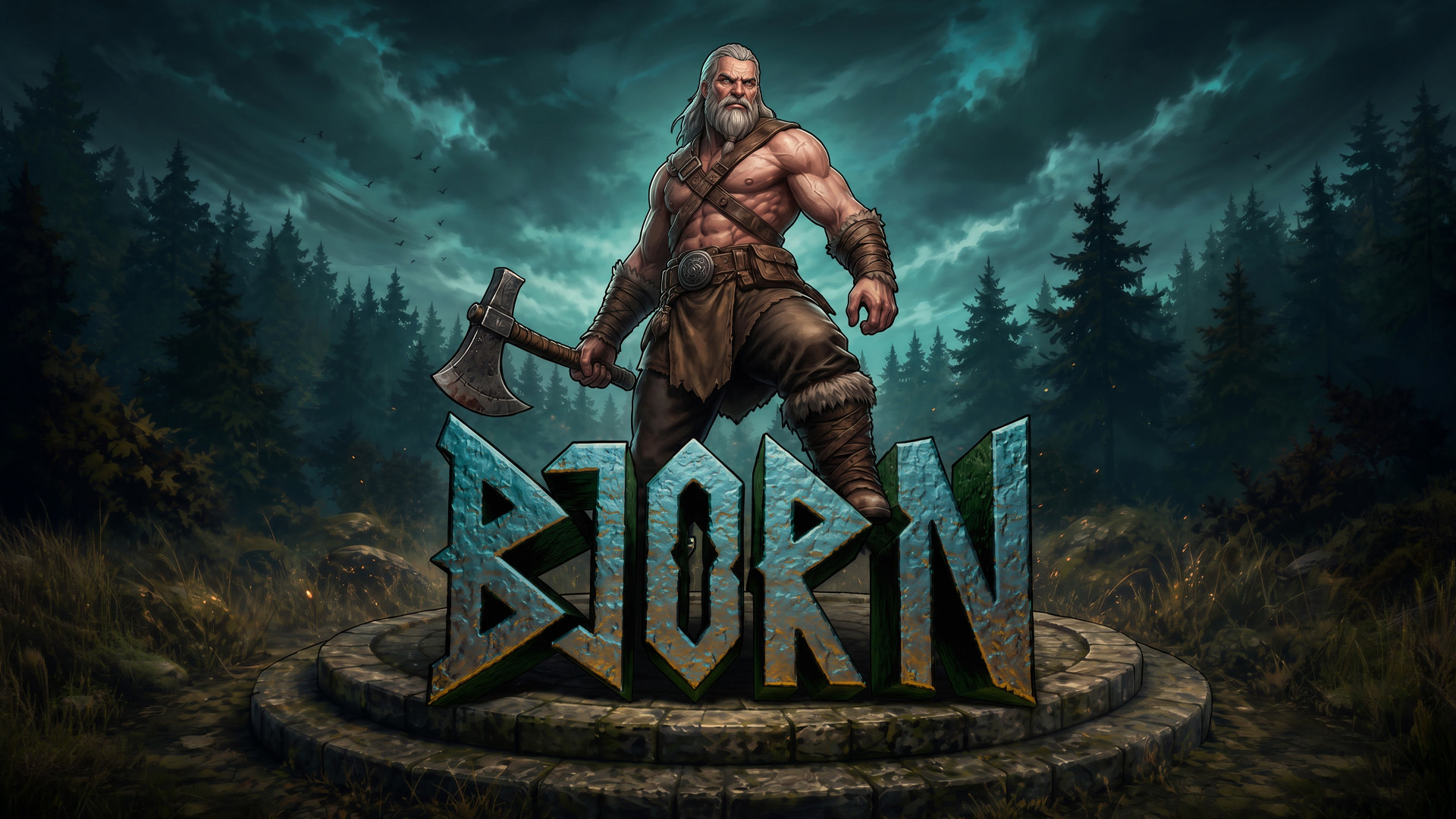 Cover image of the video slot Bjorn.