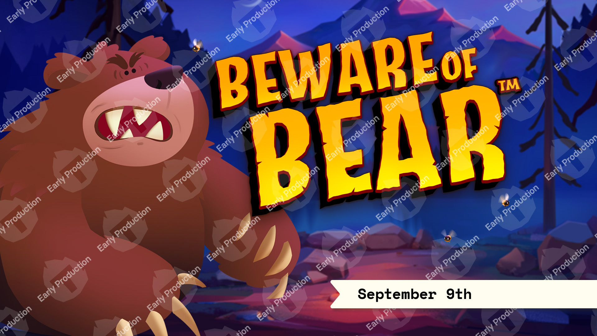 Cover image of the video slot Beware Of Bear.