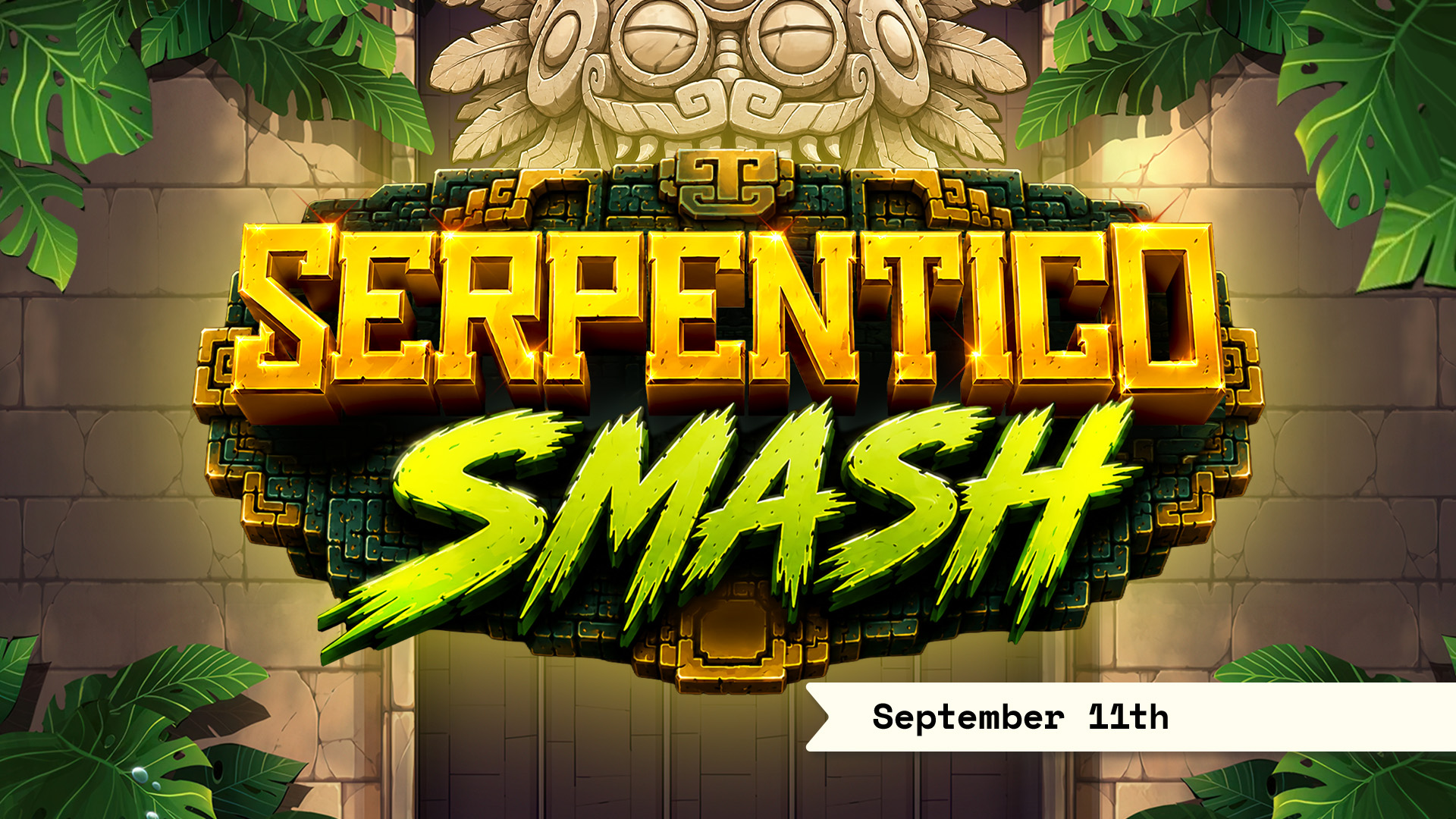 Cover image of the video slot Serpentico Smash.