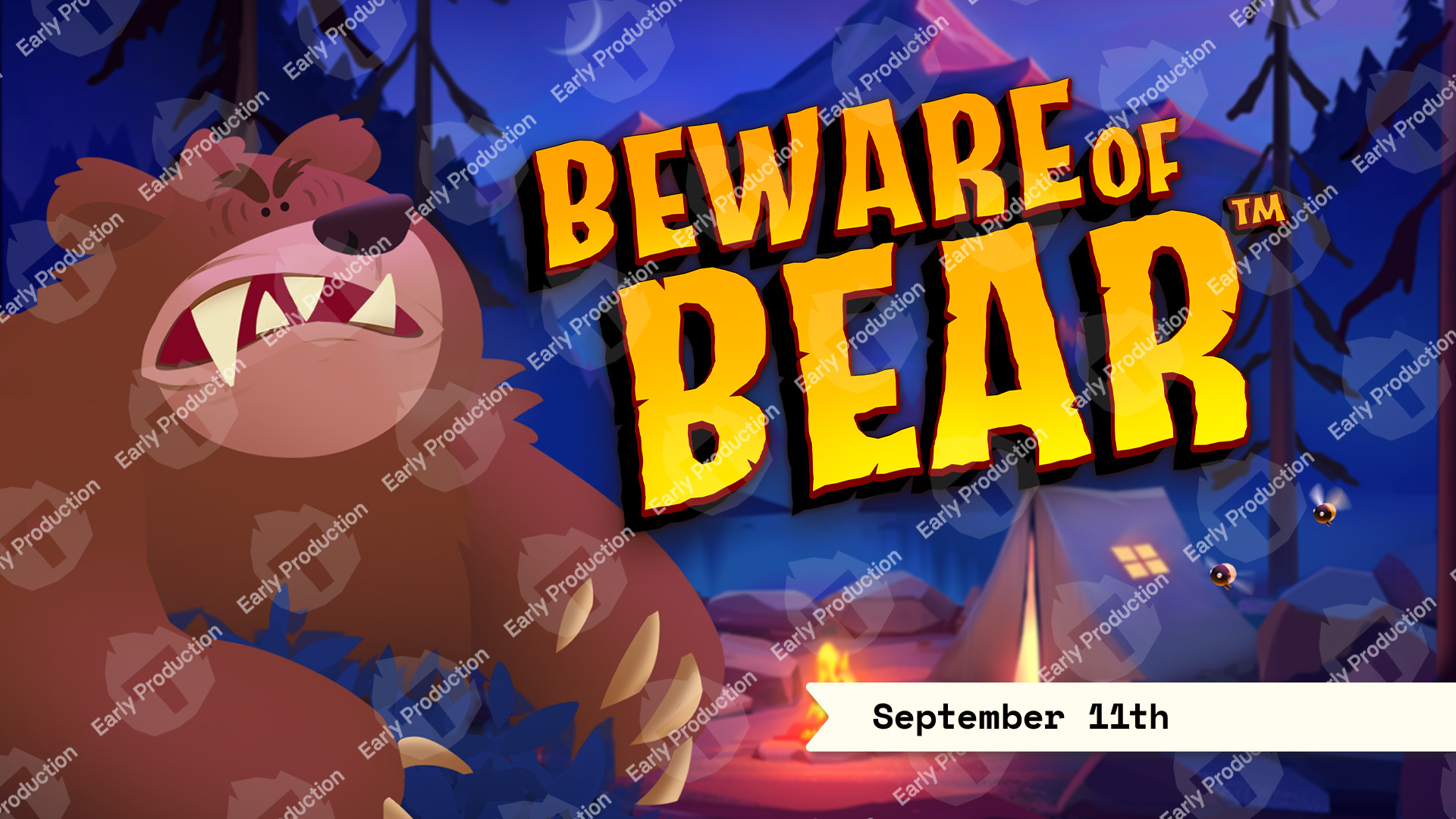 Cover image of the video slot Beware Of Bear.