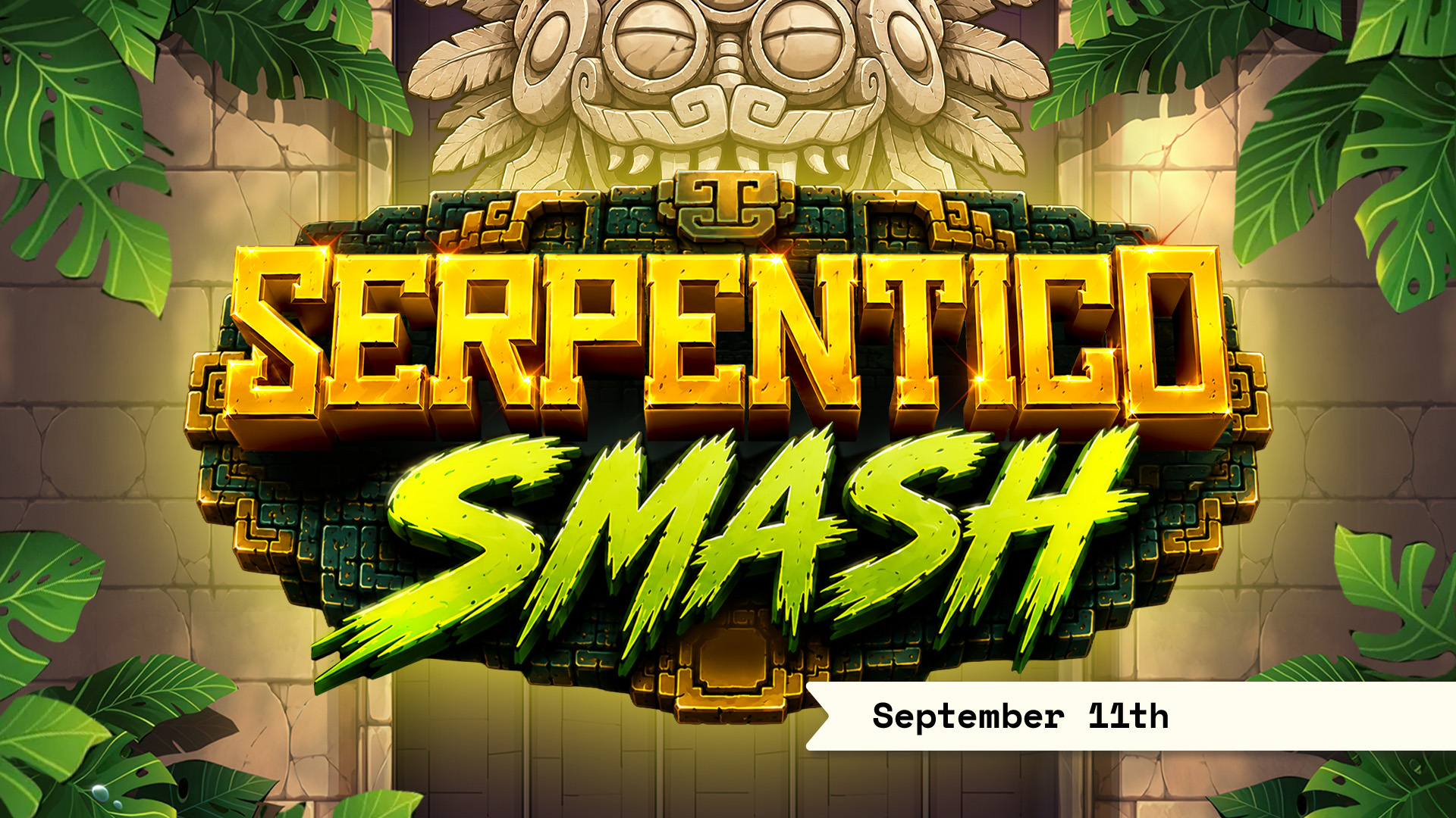 Cover image of the video slot Serpentico Smash.