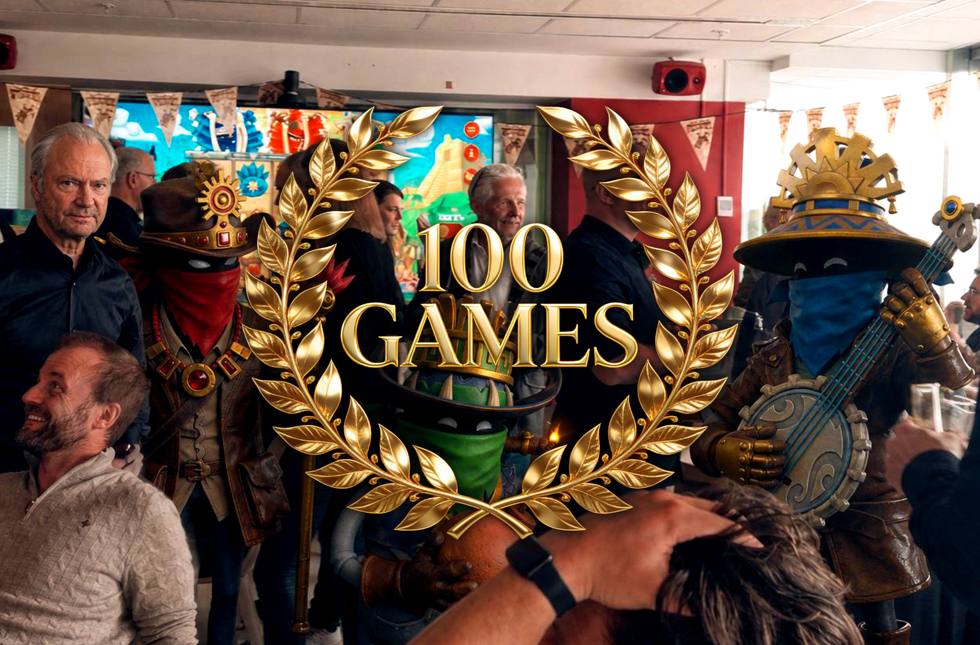 100 games event Thunderkick