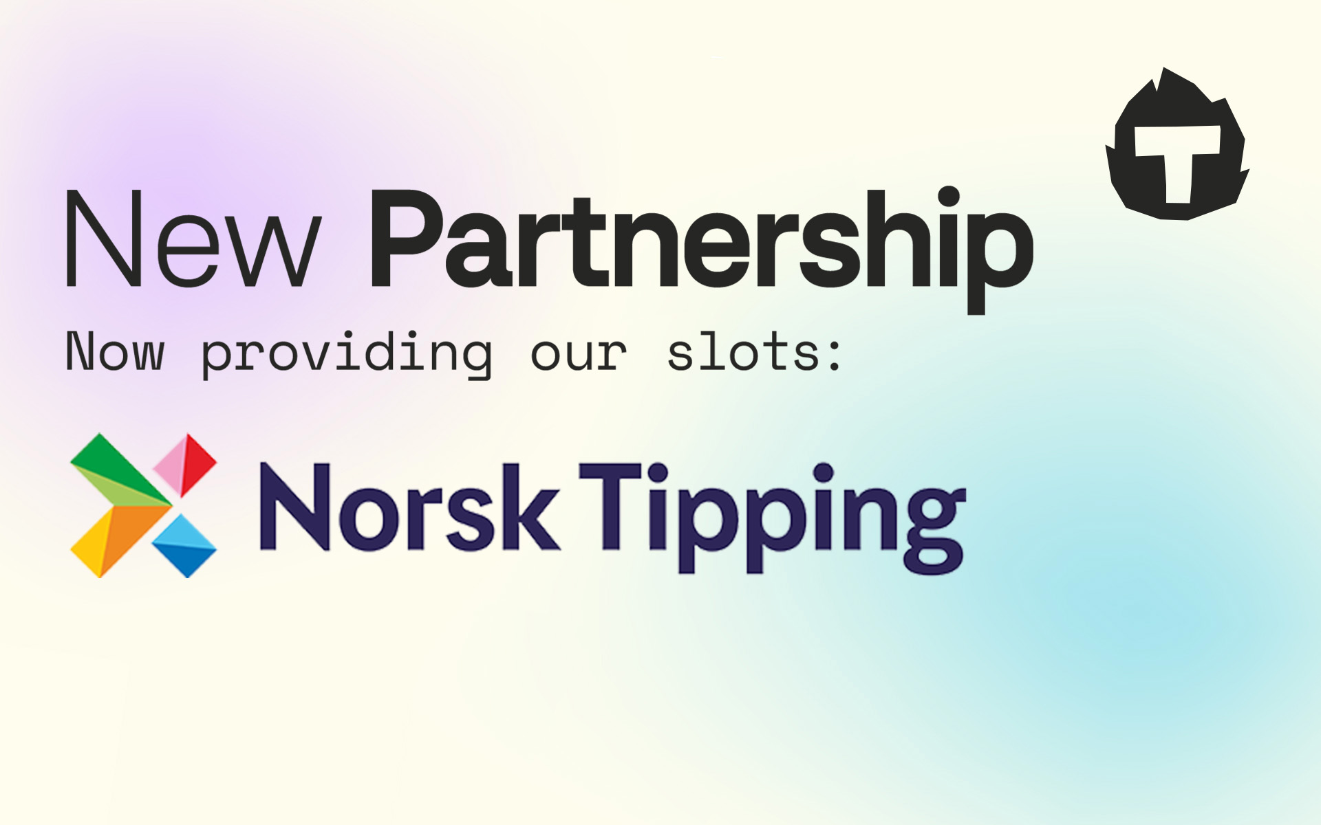 Norsk Tipping New Partnership banner